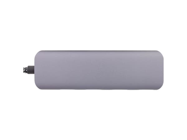 InLine 33271R, USB 3.2 Gen 1 (3.1 Gen 1) Type-C, USB 3.2 Gen 1 (3.1 Gen 1) Type-A, Grå, Rund kabel, 0,175 m, USB