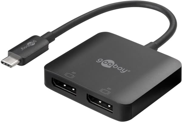USB-C™-adapter till 2x DisplayPort™