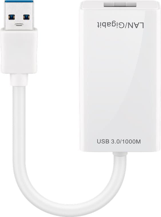 USB 3.0 Gigabit Ethernet nettverksadapter,