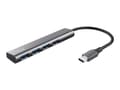 Miniatyrbild 5 av 5: Trust Halyx - Hubb - USB-C - 4 x USB 3.2 Gen 1 - skrivbordsmodell