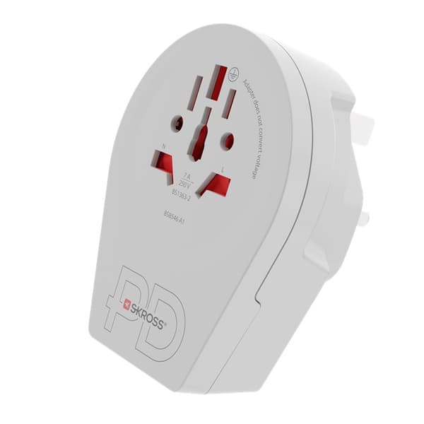 Verdensadapter - World to UK USB-C™ PD