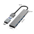 Miniatyrbild 5 av 7: HAMA Hubb USB-A 3.2 4x-Portar 5 Gbit/s USB-C-Adapter