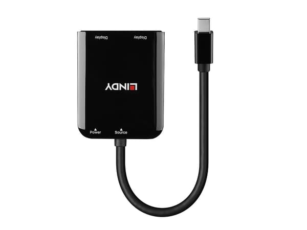 Lindy 38432, Mini DisplayPort, HDMI, 21600 Mbit/s, 30 Hz, 2160p, 3840 x 2160 piksler