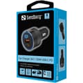 Miniatyrbillede 7 af 7: Sandberg Biloplader 3i1 130W USB-C PD