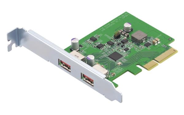 QNAP QXP-10G2U3A interfacekort/adapter Intern USB 3.2 Gen 2 (3.1 Gen 2)
