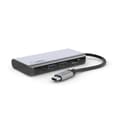 Miniatyrbillede 1 af 6: Belkin AVC006btSGY USB 3.2 Gen 1 (3.1 Gen 1) Type-C 5000 Mbit/s Sølv