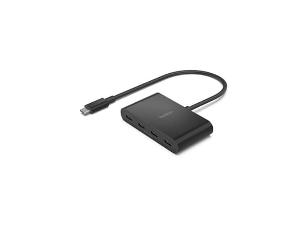 Belkin - Hubb - 4 x USB-C - skrivbordsmodell