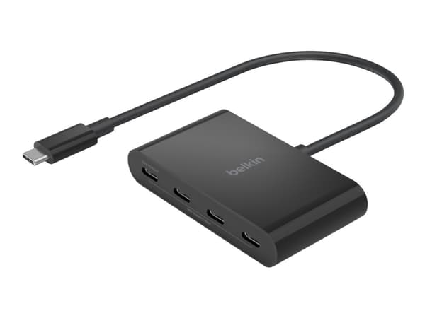 Belkin - Hubb - 4 x USB-C - skrivbordsmodell