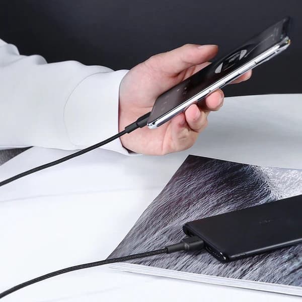 AUKEY CB-CL02 1,2m Sort