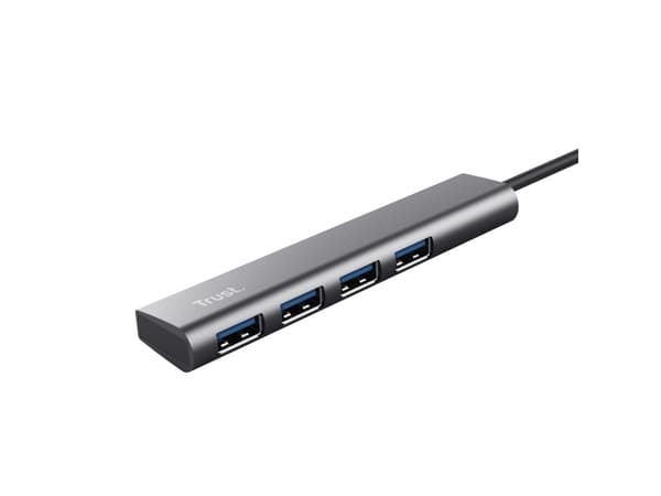 Trust Halyx - Hubb - 4 x USB 3.2 Gen 1 - skrivbordsmodell