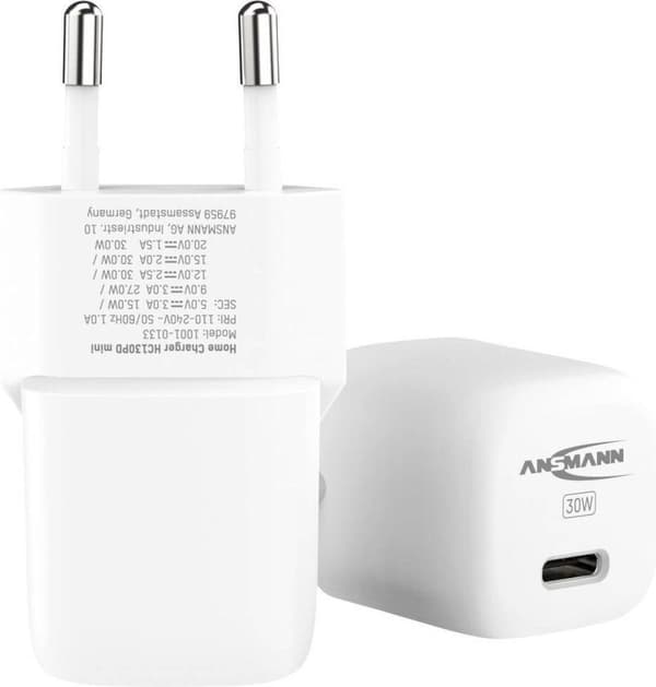 ANSMANN oplader USB HC130PD 3A/30W/1 port (1001-0133)