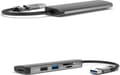 Miniatyrbild 4 av 8: 4smarts 469630 - USB 3.2 Gen 1 (3.1 Gen 1) Typ-A + Typ-C - USB 2.0 - USB 3.2 Gen 1 (3.1 Gen 1) Typ-A - MicroSD (TransFlash) - SD - 5000 Mbit/s - Grå -