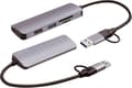 Miniatyrbild 8 av 8: 4smarts 469630 - USB 3.2 Gen 1 (3.1 Gen 1) Typ-A + Typ-C - USB 2.0 - USB 3.2 Gen 1 (3.1 Gen 1) Typ-A - MicroSD (TransFlash) - SD - 5000 Mbit/s - Grå -