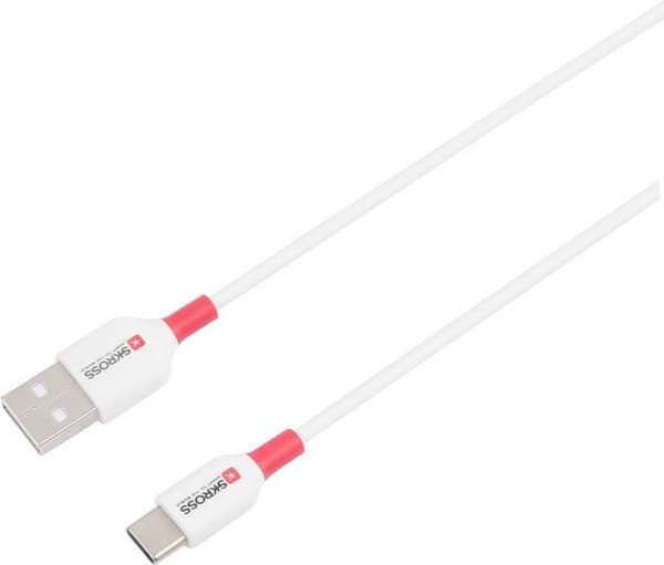 SKROSS USB-kabel USB-C-kabel 2.0, 1,2 m hvid (SKCA0002A-C120CN)