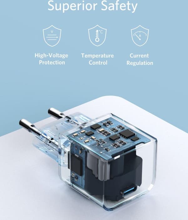 EUFY Anker PowerPort III 20W Cube White EU (A2149G21)