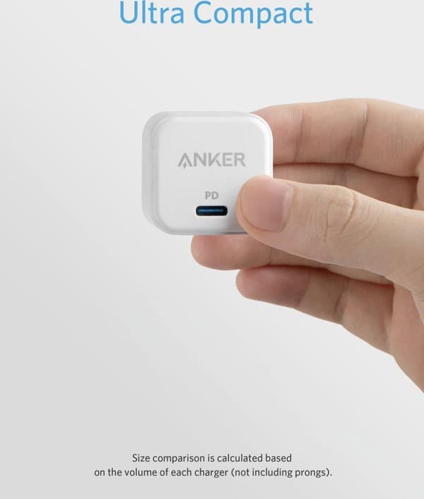 EUFY Anker PowerPort III 20W Cube White EU (A2149G21)