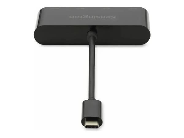 Kensington CH1200 - Hub - USB-C, 10Gbps, 4-Port Hub - 4 x SuperSpeed USB 3.0 - stasjonær