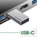 Pikkukuva 3 / 4: 4smarts passiivinen sovitin USB-A 3.0 - USB-C, 2 kappaletta (540275)