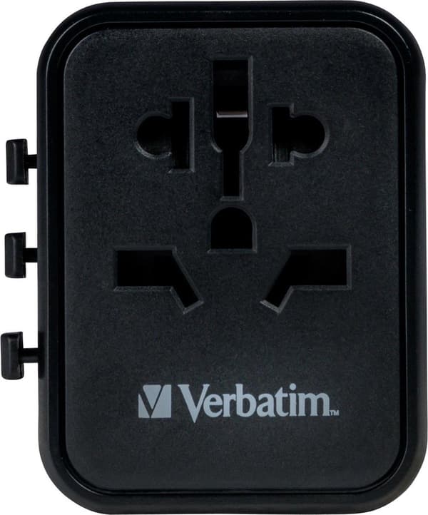 Verbatim UTA-02 Universal Travel Plug & USB-C/A laturi 20 W (49544)