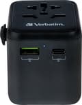 Pikkukuva 2 / 8: Verbatim UTA-02 Universal Travel Plug & USB-C/A laturi 20 W (49544)