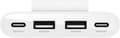 Miniatyrbillede 3 af 5: 4-ports USB splitter Wit
