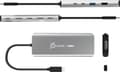 Miniatyrbild 4 av 6: j5create JCD401-N USB4 dubbla 4K multiport-hubb