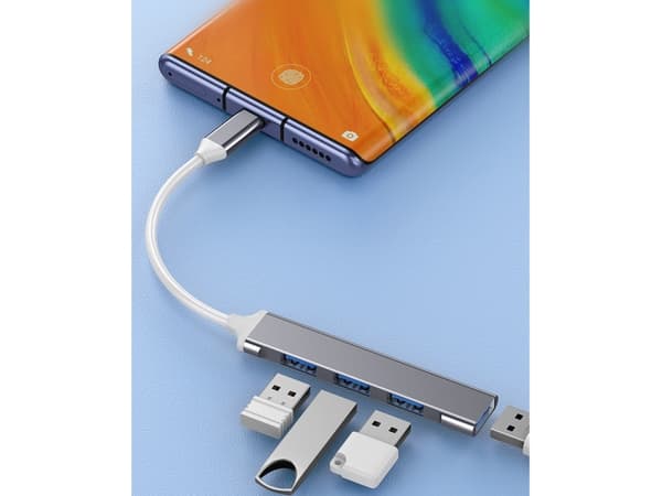 VAKOSS HUB USB-C TC-4125X 1XUSB 3.0 3XUSB 2.0