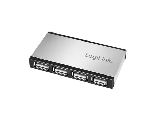LogiLink UA0404 USB 2.0 Hub 4 portar, inkl. nätaggregat (UA0404)