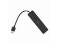Miniatyrbild 3 av 5: SBOX H-504, USB 2.0, USB 3.0, 5000 Mbit/s, Sort, Acrylonitrilbutadienstyren, 0,1 m