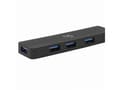 Miniatyrbild 2 av 5: SBOX H-504, USB 2.0, USB 3.0, 5000 Mbit/s, Sort, Acrylonitrilbutadienstyren, 0,1 m
