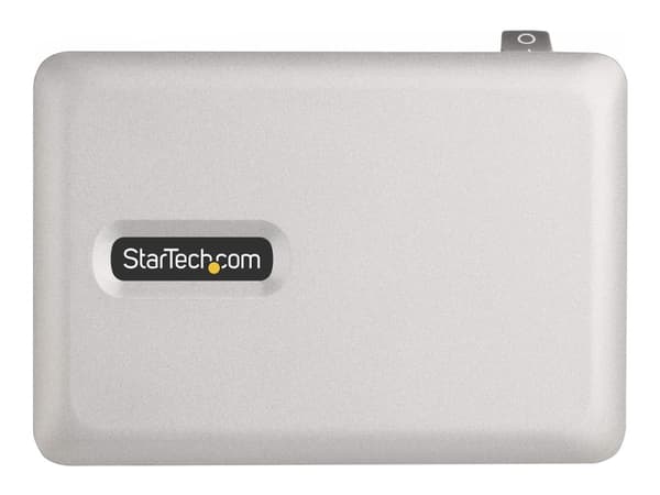 StarTech.com 7-Port USB-C Hub, 5x USB-A + 2x USB-C, Self-Powered w/ 65W Power Supply, USB 3.1 10Gbps Hub w/ BC1.2 Charging, Desktop/Laptop USB Hub wi