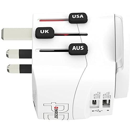 Skross 1.302473 rejseoplader PRO Light USB AC30PD World (1.302473)