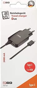 Miniatyrbillede 2 af 4: 2GO 797167 mobiloplader sort indendørs (797167)