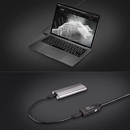 Lindy 10m USB 3.0 aktiv udvidelse type A til C 10m udvidelse til en USB type C enhed på en USB type A computer (43376)