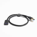 Miniatyrbillede 5 af 6: UNITEK Y-C456GBK USB-kabel 0,5 m USB 3.2 Gen 1 (3.1 Gen 1) USB A Sort