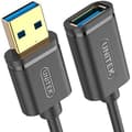 Miniatyrbillede 1 af 6: UNITEK Y-C456GBK USB-kabel 0,5 m USB 3.2 Gen 1 (3.1 Gen 1) USB A Sort