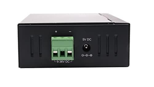 EXSYS GmbH 4-portars USB 2.0 metallhub, för montering på bord, vägg och DIN-skena, 15KV ESD-skydd (EX-11214HMVS)