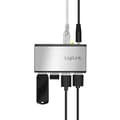 Miniatyrbild 4 av 6: LogiLink UA0404 USB 2.0 Hub 4 port, inkl. strömförsörjningsenhet (UA0404)