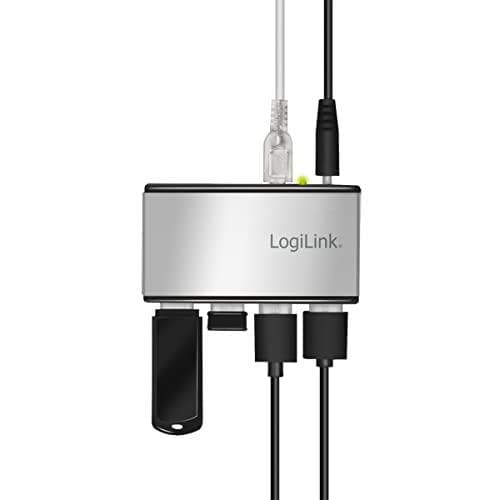 LogiLink UA0404 USB 2.0 Hub 4 port, inkl. strömförsörjningsenhet (UA0404)