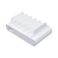 Miniatyrbillede 3 af 5: COMPULOCKS 5 PORT USB OG USB-C FLERE TABLET-LADESTATION HVID (5PUSBCDKS-EU)