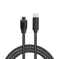 Miniatyrbild 3 av 4: LogiLink USB 2.0-kabel, C/M till Micro-USB/M 0,5 m svart (CU0196)