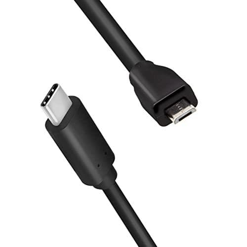 LogiLink USB 2.0-kabel, C/M till Micro-USB/M 0,5 m svart (CU0196)