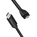 Miniatyrbild 4 av 4: LogiLink USB 2.0-kabel, C/M till Micro-USB/M 0,5 m svart (CU0196)