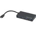 Pikkukuva 3 / 3: USB 3.0 -keskitin, 4-porttinen Compact Type C USB 3.0 -keskitin (021308)