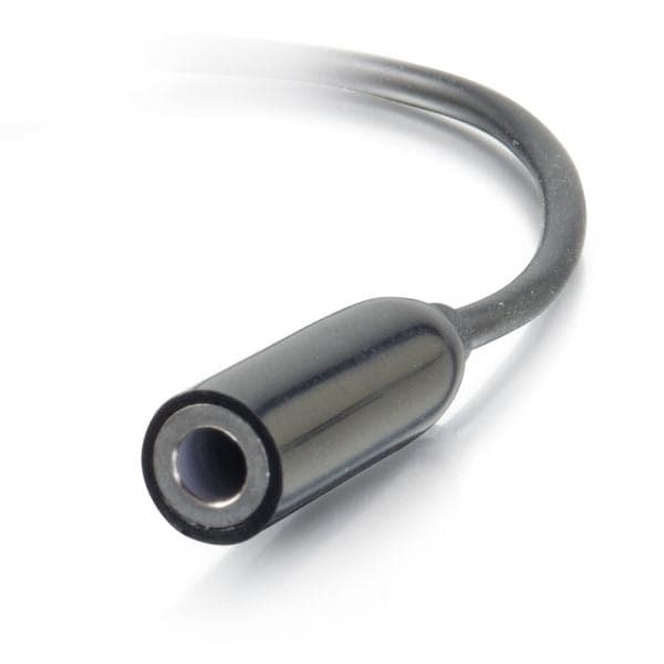 C2G USB C til Aux (3,5 mm) adapter - USB C lydadapter - USB-C til jack adapter - 24 ben USB-C han til stereo mini-jack hun