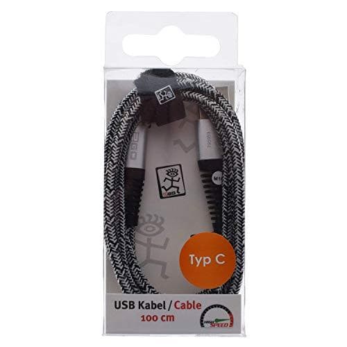 2GO 795953 USB-kabel 1 m USB 3.2 Gen 1 (3.1 Gen 1) USB B USB C Silver (795953)