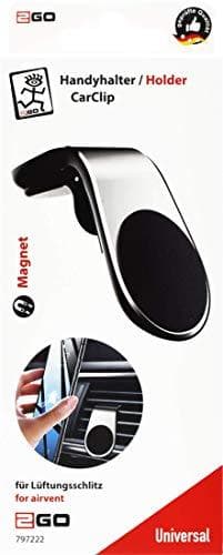 2GO CarClip Passiv Holder Mobiltelefon/Smartphone Sort - Sølv (797222)