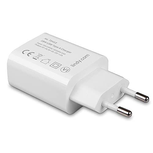 Lindy 18W USB Type A-oplader Hurtig opladning via USB Type A-kabel (73412)