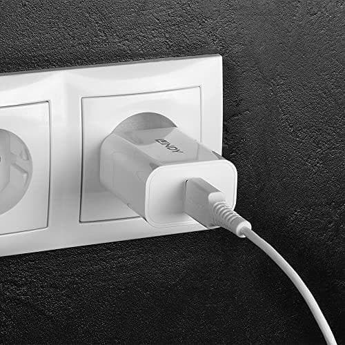 Lindy 18W USB Type A-oplader Hurtig opladning via USB Type A-kabel (73412)