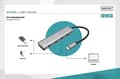 Pikkukuva 3 / 8: Digitus USB-C 4 -porttinen HUB - USB 3.2 Gen 1 (3.1 Gen 1) Type-C - USB 3.2 Gen 1 (3.1 Gen 1) Type-C - 5000 Mbit/s - Harmaa - Alumiini - Pyöreä kaapel